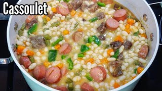 Cassoulet Blanc  Doyi  Haricot blanc  Doyiwé [upl. by Annayram]