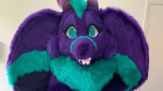 Skeli the drekkubus  Fursuit feature [upl. by Aigroeg]