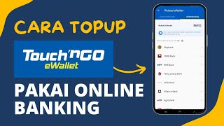 Cara TopUp Touch n Go Menggunakan Online Banking [upl. by Auqinet]