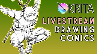 LIVESTREAM Drawing For Comics [upl. by Radley]