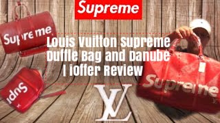 iOffer Review 30 Supreme Louis Vuitton Duffle And Danube [upl. by Roti]