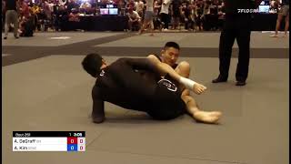 ADCC West Coast Trials Andrew DeGraff vs Andy Kim [upl. by Audie]