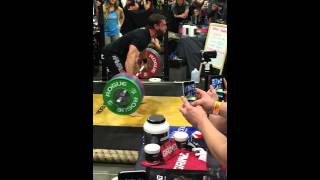 Dmitry Klokov Crushes a 385 lbs Pause Snatch  Arnold 2016 [upl. by Cissiee]