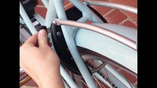 How to Secure Bike with ABUS Ring Lock [upl. by Bopp]