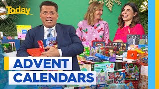 The best Christmas advent calendars for 2024  Today Show Australia [upl. by Yrrah]