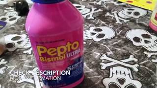 ✅ How To Use Pepto Bismol Ultra Cherry Flavor Stomach Relief Review [upl. by Enel]