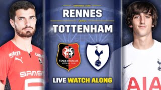 Rennes Vs Tottenham • UEFA Europa Conference League LIVE WATCH ALONG [upl. by Aicinad]