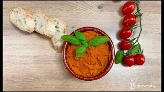 Recette  Tapenade aux tomates séchées [upl. by Ralyks57]