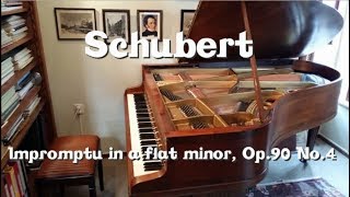 Schubert  Impromptu in a flat minor Op90 No4 [upl. by Suhpoelc]