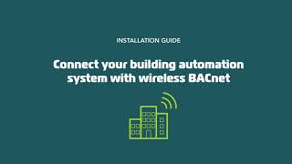 Wireless BACnet for Room Controllers  Installation Guide [upl. by Haidebez95]