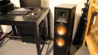 Klipsch RP280F  Sound Demo with Tascam DR100mk3 [upl. by Milburn]