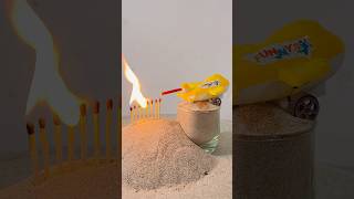 Matchstick and cracker experiment on airplane ✈️🔥😱experiment crackers [upl. by Argile]