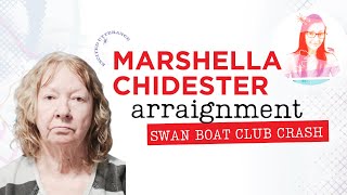 Marshella Chidester arraignment  Swan Boat Club crash Michigan [upl. by Ahsiryt]