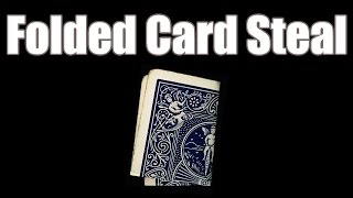 Folded Card Steal REVEALED  Mercury Card fold [upl. by Jarl359]