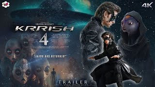 KRRISH 4 Jaadu Returns  Trailer  Hrithik Roshan  Bobby Deol  Tiger Shroff Amitabh B  In 2025 [upl. by Llemej]