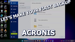 How to download Acronis and make your first backup [upl. by Tamarah296]