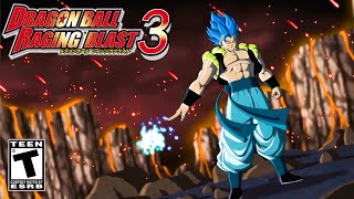 NEW Dragon Ball Raging Blast 3  Gameplay Simulation [upl. by Assinna]