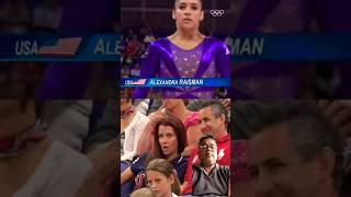 Aly Raismans parents watching her compete is i HILARIOUS shorts sport [upl. by Alletse285]