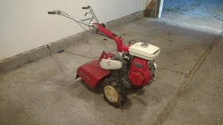 Honda Rototiller Barn find first start in 10 years Episode 4 [upl. by Wang]