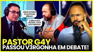 PASTOR G4Y PASSA V3RGONHA em DEBATE SOBRE TEOLOGIA INCLUSIVA  SEZAR CAVALCANTE x MARCOS GLADSTONE [upl. by Halbeib]