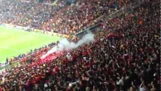 Galatasaray  Crowd video from the worlds loudest sportsarena Crazy amp Amazing [upl. by Epilif]