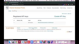 How to Get Scopus API Key for Publish or Perish on Macbook [upl. by Godrich]