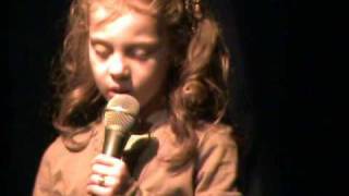 Little girls sings Amazing Graceadorably [upl. by Nhaj]