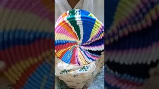 How to make basket macrameshorts [upl. by Stander121]