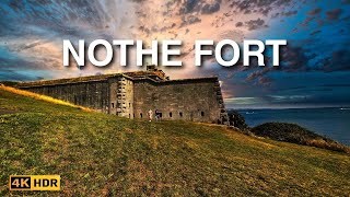 Exploring Nothe Fort Weymouth Historic Site 4K HDR Walking Tour [upl. by Eronel]