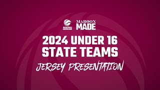 2024 Under 16 State Team Jersey Presentations [upl. by Ahsenal]