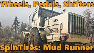 SpinTires Mud Runner All Supported Steering Wheels Shifters and Controllers [upl. by Aniz82]