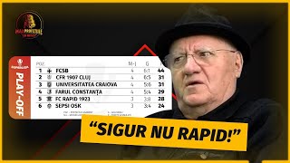 Cine IA LOCUL 2 in SuperLiga  Profetia lui Mitica Dragomir despre Rapid CFR Craiova si Farul [upl. by Natye827]