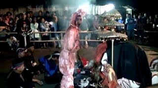 Pocong datang saat ritual turonggo sekar wijoyo live sumberbendo [upl. by Ahsinehs875]