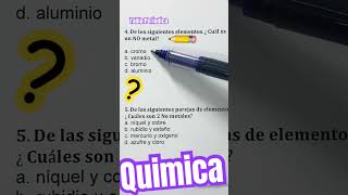 Elementos quimicos Tabla periodica y metales y no metales tablaperiodica shorts química [upl. by Yobybab603]