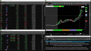 ThinkorSwim Stock Alert Scanner and Scripts Live Stream [upl. by Annaesor]