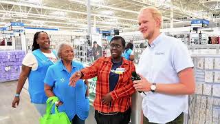 Walmart debuts remodel with ribboncutting ceremony [upl. by Adnala839]