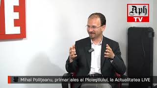 Mihai Polițeanu primar ales al Ploieștiului la Actualitatea LIVE [upl. by Quill]