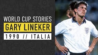 Gary Lineker  England vs Germany  Italia 90  World Cup  SPORF [upl. by Plumbo530]