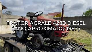 TRATOR AGRALE 4230 DIESEL ANO APROXIMADO 1997 [upl. by Siladnerb520]