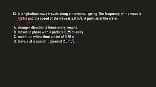 IB Physics M24 TZ1 HL Paper 1 Question 13 [upl. by Petronille]