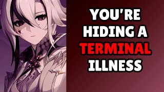 Youre hiding a terminal illness  Arlecchino x Listener Genshin [upl. by Bunker912]