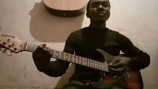 Chena  Tshala Muana LEFT HAND Guitar cover [upl. by Willman652]