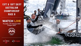 13ft and 16ft Skiff Nationals RACE 6 [upl. by Domenic]