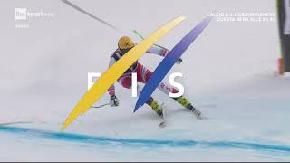 Ski Alpine  Discesa libera  Downhill  Bormio 2019 prima prova  Vittoria di Dominik Paris [upl. by Buskirk]