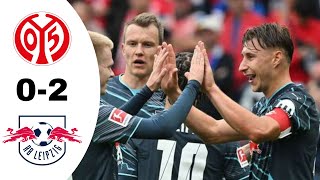 FSV Mainz 05 VS RB Leipzig 02 Highlights  Bundesliga 20242025 [upl. by Flessel]