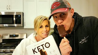 Keto Ice Cream Review  Chef Dawg [upl. by Htessil992]