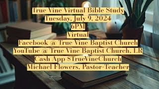 True Vine Baptist Church LR  Pop Up Bible Study [upl. by Arakal]