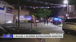 1 dead 2 injured in Englewood parking lot shooting [upl. by Iztim643]