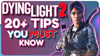 Dying Light 2 20 CRITICAL Tips and Tricks Night Combat Crafting and more [upl. by Goldman]