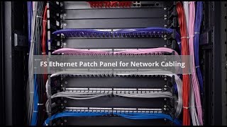 Cat5eCat6 Patch Panel and Blank Ethernet Patch Panel  FS [upl. by Coreen]